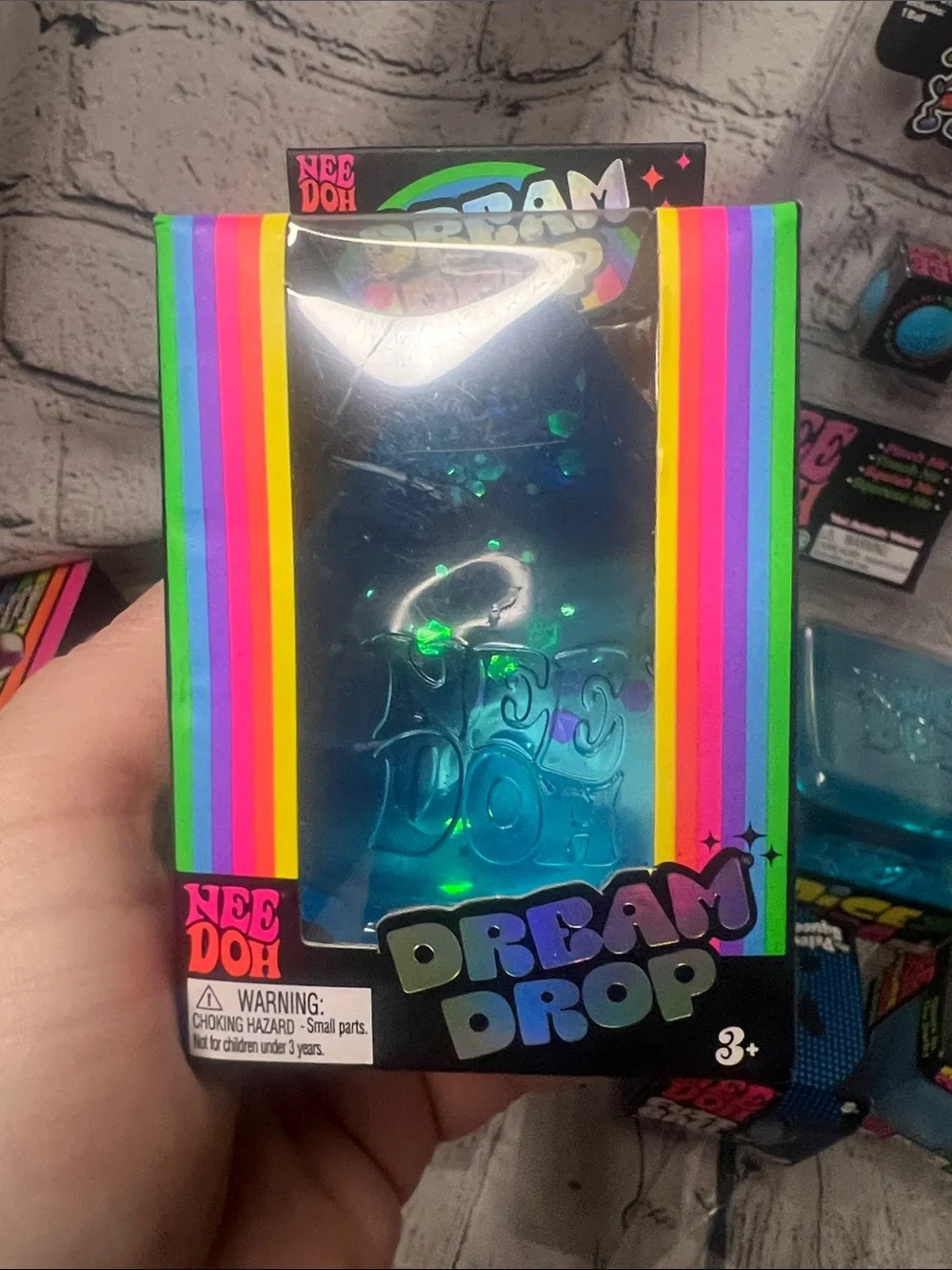 BNIB and Sealed! HUGE 10 piece NeeDoh Blue Bundle!!